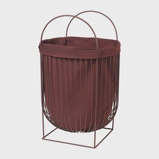 Broste Copenhagen Arild wasmand Puce Aubergine