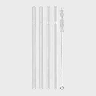 Zwilling Zwilling Sorrento rietjes 4-pack Transparant