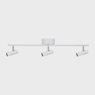 Globen Lighting Hubble 3 Long plafonnière Wit-chroom