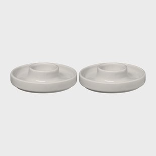 blomus Pilar eierdop Ø10,4 cm 2-pack Moonbeam
