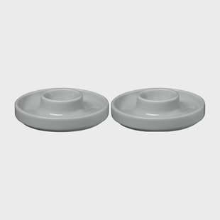 blomus Pilar eierdop Ø10,4 cm 2-pack Mirage grey