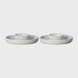 blomus Sablo eierdop Ø10 cm 2-pack Cloud