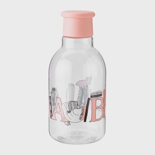 RIG-TIG DRINK-IT Moomin ABC waterfles 0,5 liter Salmon