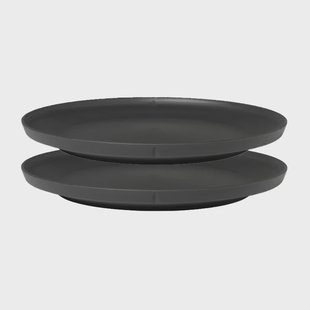 Rosendahl Grand Cru Take melamine bord Ø26 cm 2-pack Grijs