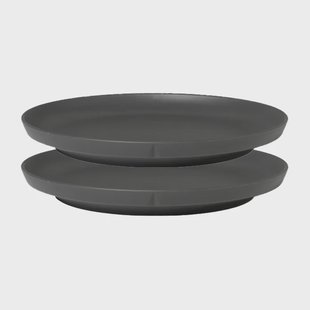 Rosendahl Grand Cru Take bord Ø19,5 cm 2-pack Grijs