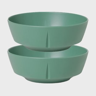 Rosendahl Grand Cru Take kom Ø15,5 cm 2-pack Mistgroen