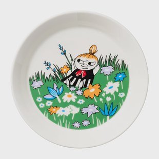 Moomin Arabia Lilla My på ängen Moominbord Wit-multi