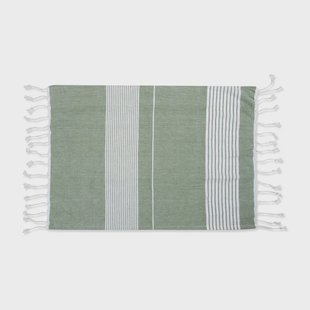 Sagaform Ella Hamam handdoek 50x70 cm Groen