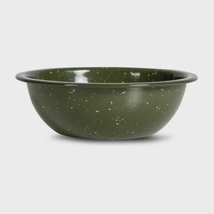 Sagaform Doris emaille kom Ø16 cm Groen