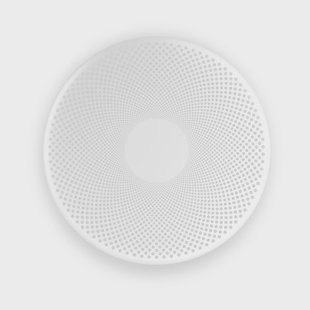 Northern Glint wandlamp Ø36 cm Wit