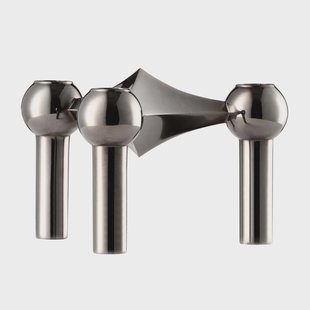 STOFF Nagel kandelaar Zwart chroom