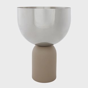 AYTM Torus bloempot Ø17 cm Silver-taupe