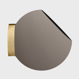 AYTM Globe wandbloempot Ø21 cm Taupe