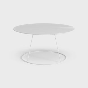 Swedese Breeze tafel golvend Ø80cm wit Swedese Breeze tafel golvend Ø80cm wit