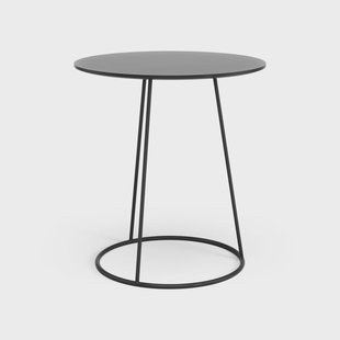 Swedese Breeze tafel glad oppervlak Ø46cm zwart