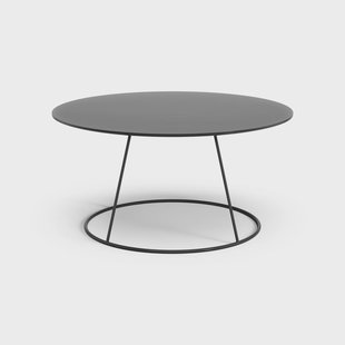 Swedese Breeze tafel glad oppervlak Ø80cm zwart