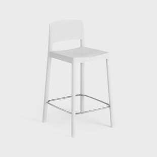 Swedese Grace barkruk 63cm Es wit glanzend