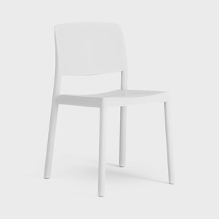 Swedese Grace stoel Es wit glanzend