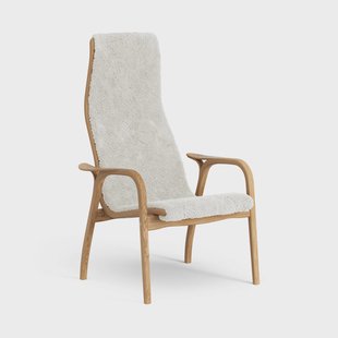 Swedese Lamino Fauteuil Eik geolied/schapenvacht Offwhite (wit)