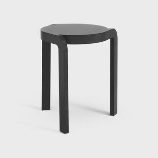 Swedese Spin kruk H44 cm Esp zwartgeglazuurd