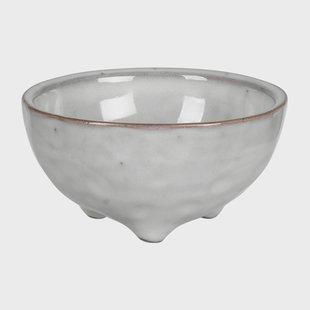 Broste Copenhagen Nordic Sand schaal op voet Ø11 cm