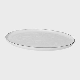 Broste Copenhagen Salt ovaal bord 26,5x38,5 cm