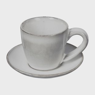 Broste Copenhagen Nordic Sand espressokopje met schotel 5 cl