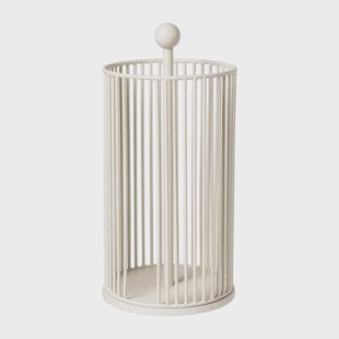 Broste Copenhagen Edda keukenpapierhouder 28 cm Light warm grey