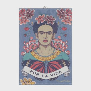 Ekelund Linneväveri Frida Kahlo keukenhanddoek 35x50 cm Vida