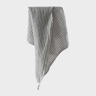 Tell Me More Tell me more keukenhanddoek linnen 50x70 cm Grey-white