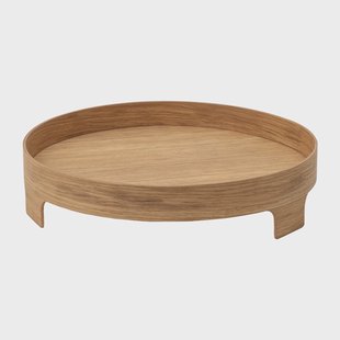 Design House Stockholm Bridge dienblad Ø42 cm Eikenhout