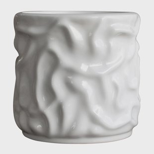 DBKD Swoon bloempot Ø15 cm Shiny white