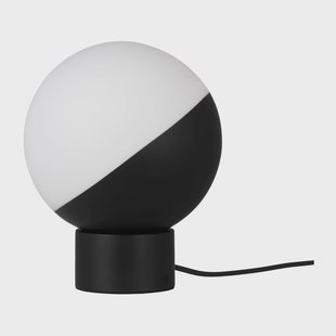 Globen Lighting Contur tafellamp Ø20 cm Zwart-wit