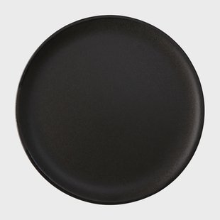 Aida Raw bord Ø20 cm. Titanium black