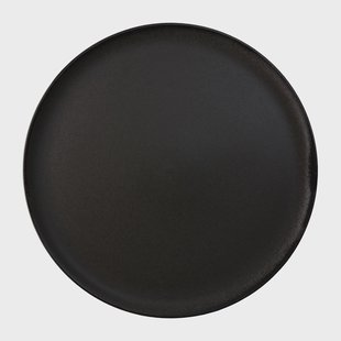 Aida Raw bord Ø28 cm. Titanium black