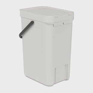 Brabantia Sort & Go afvalbak 12 l. Lichtgrijs