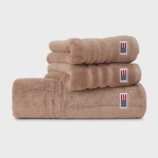 Lexington Icons Original handdoek 30x50 cm Taupe brown