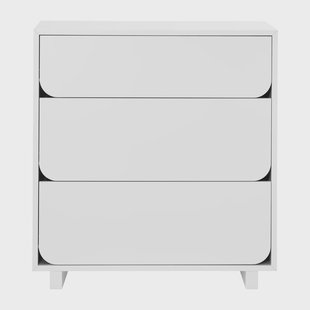 1898 Vidja ladekast laag 3 lades Wit