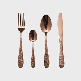 Vargen & Thor Vargen & Thor bestekset 16-delig Fenix, koper