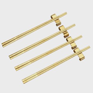 Vargen & Thor Kito Chopsticks eetstokjes 4-pack Messing