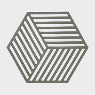 Zone Denmark Hexagon pannenonderzetter Olive Taupe