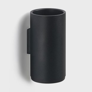Zone Denmark RIM tandenborstelbeker met wandhouder 13,6 cm Black