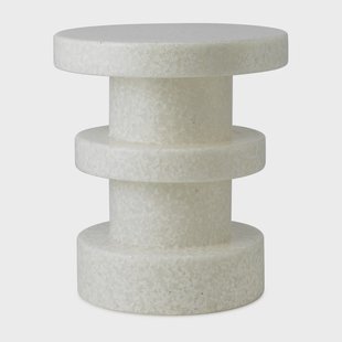 Normann Copenhagen Bit Stack kruk Wit-wit