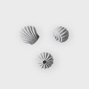 Cooee Design The Genesis Shells sculptuur 3-pack Limestone