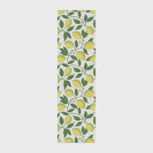 Ekelund Linneväveri Citroner tafelloper 35x80 cm