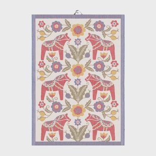 Ekelund Linneväveri Kurbitshäst keukenhanddoek 35x50 cm