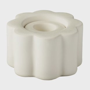 PotteryJo Birgit vaas/waxinelichtjeshouder 5 cm Shell