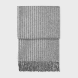 Elvang Denmark Stripes plaid 130x200 cm Grey