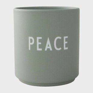 Design Letters Design Letters favoriete mok 25 cl Peace-green