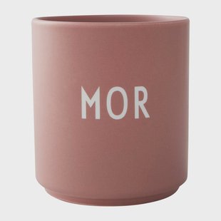 Design Letters Design Letters favoriete mok 25 cl Mor-ash rose